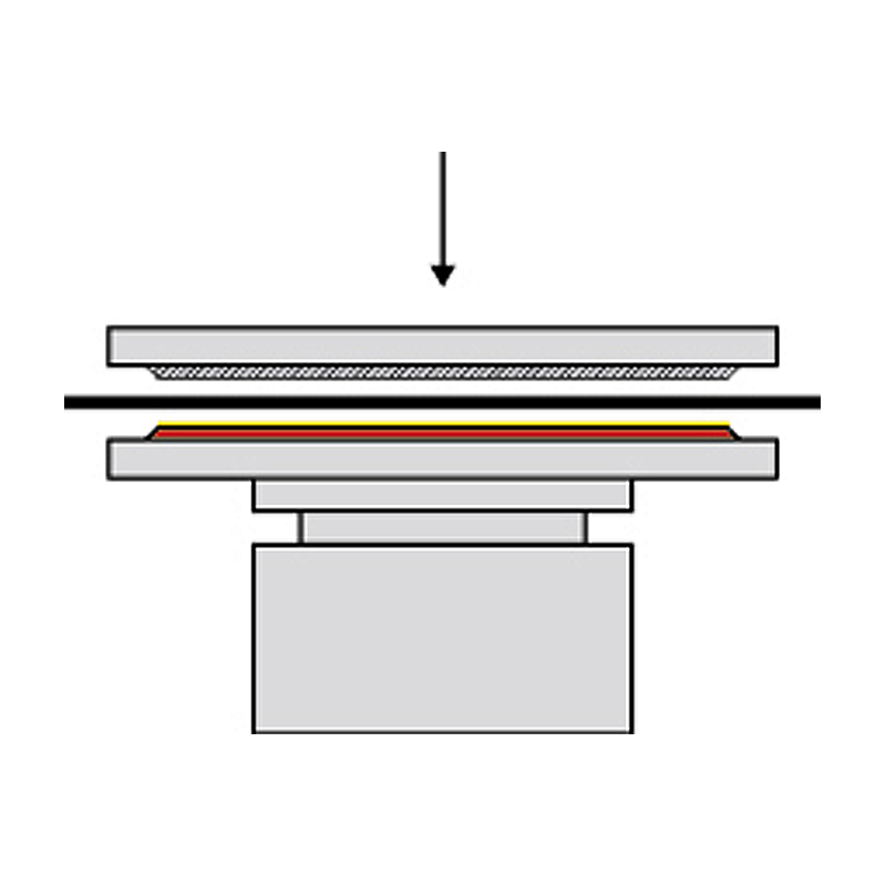 Needle Felt Roll for Flat Embossing Machine